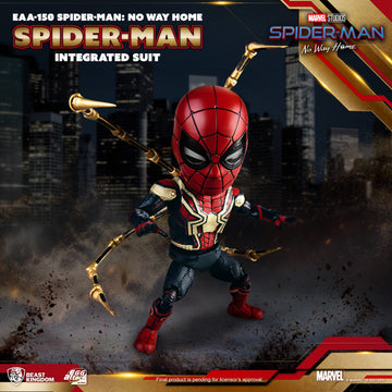 Beast Kingdom EAA-150 Marvel Spider-Man: No Way Home Spider-Man Integrated Suit Egg Attack Action Figure